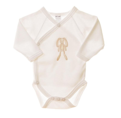 Body dl. rukáv zavinovací MKCool Králík Smetanová