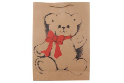 Dárková taška Medvěd velká 31 x 42 x 9,5 cm