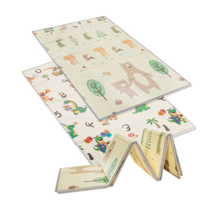 Multifunkční oboustranná pěnová skládací podložka 180 x 120 cm Forest Zopa