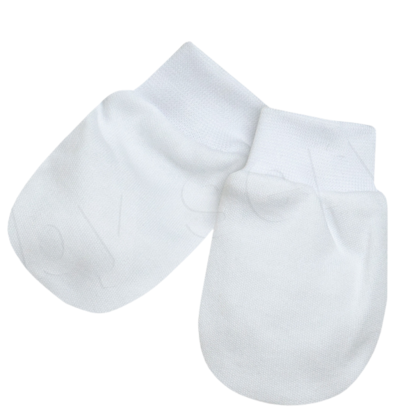 Rukavičky pro novorozence bavlněné úplet Baby service