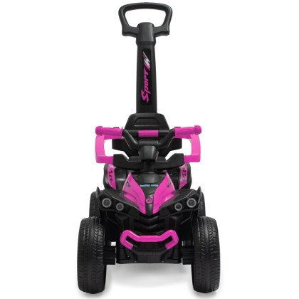 Dětské odrážedlo Baby Mix Mega Prime EVA s vodící tyčí