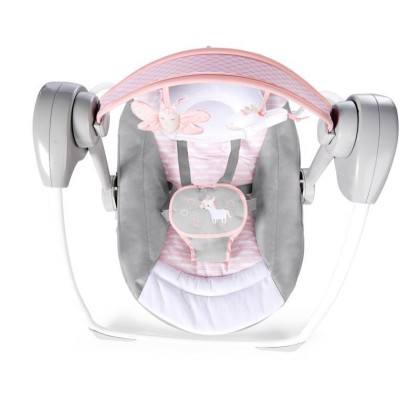 Houpačka s melodií Flora the Unicorn™ 0 m+ do 9 kg Ingenuity