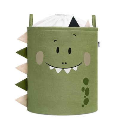 Koš na hračky XL se šňůrkou, skládací bavlněný / 63 l Sipo 