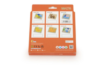 Dřevěné puzzle pro nejmenší - Plachetnice