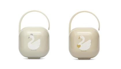 KRABIČKA na dudlík SUAVINEX Labuť