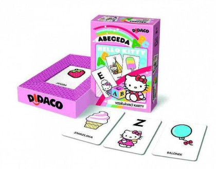Vzdělávací karty Didaco Počítání - Hello Kitty
