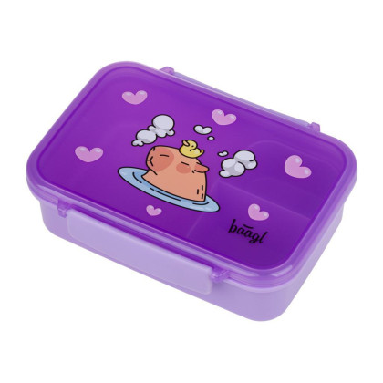 Box na svačinu s přihrádkami Kapybara Baagl
