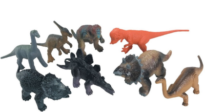 Zvířátka v tubě - dinosauři 8 ks, mobilní aplikace pro zobrazení zvířátek