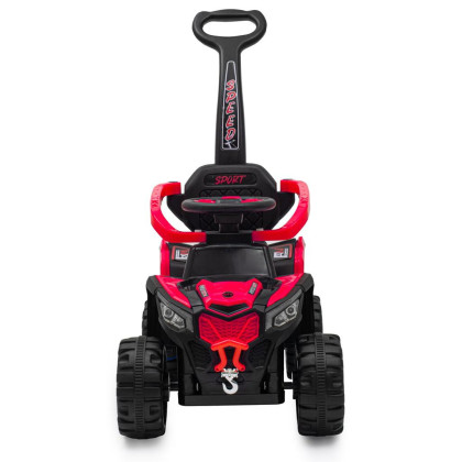 Dětské elektrické odrážedlo Baby Mix Ruggy s vodící tyčí