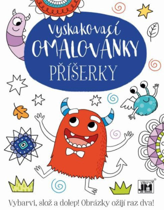 Vyskakovací omalovánky - Příšerky