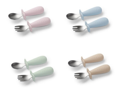 Příbor dětský se zábranou 12 m+ BabyOno