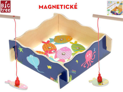 Big Tree rybář dřevěná hra 24 m+