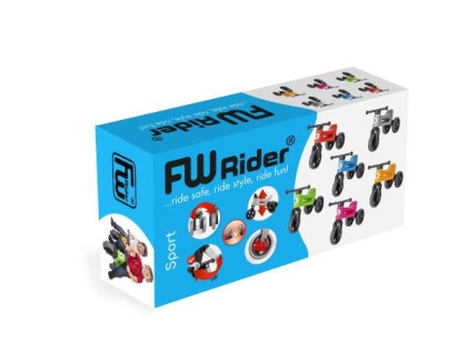 Odrážedlo FUNNY WHEELS Rider Sport modré 2v1, výška sedla 28/30 cm