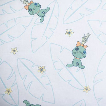 Povlečení do postýlky Lilo and Stitch Tropical Hugs 100 x 135, 40 x 60 cm Jerry Fabrics