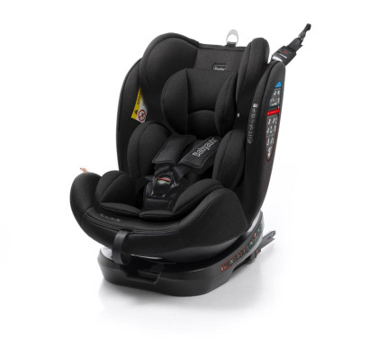 Autosedačka BabyAuto BIRO DFIX  0 - 36 kg 360° black