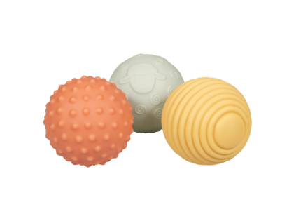 Senzorické míčky 3 ks Little Dutch Farma