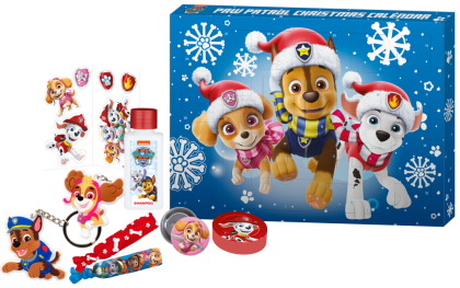 Adventní kosmetický kalendář dětský Tlapková Patrola