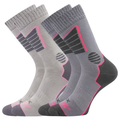 Ponožky dětské sportovní Thermaxik s froté pro dívky 2 páry