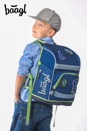 Školní aktovka Zippy plus Fotbalový míč Baagl