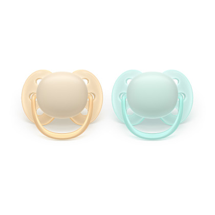 Šidítko Ultrasoft Premium neutral 0-6 m 2 ks Philips Avent