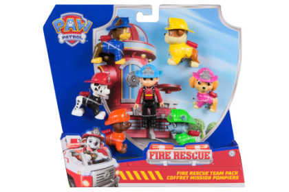 Tlapková Patrola Fire Rescue Mutibalení Figurek