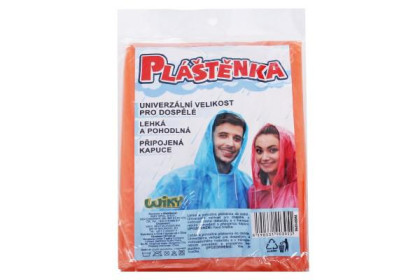 Kapesní pláštěnka uni pro dospělé, 140 x 76 cm