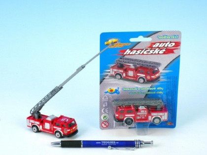 Auto hasiči kov/plast 7 cm