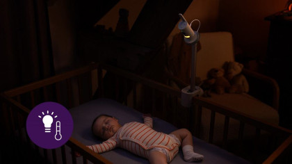 Chytrá chůvička Premium s překladem pláče, sledováním spánku a dýchání Philips Avent