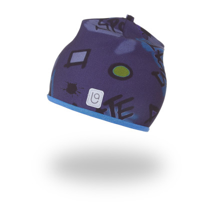 Čepice podšitá Outlast® Skate / modrý melír Little Angel