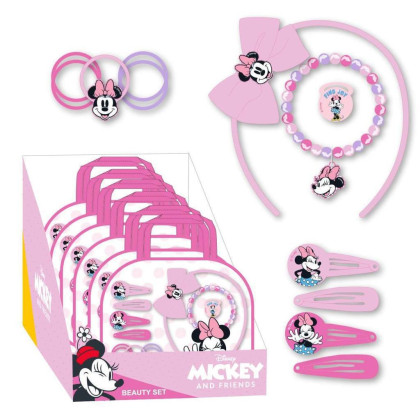 Set doplňků do vlasů Minnie 12ks