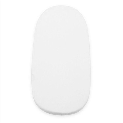 Froté nepromokavá podložka do kočárku 35 x 75 cm bílá New Baby