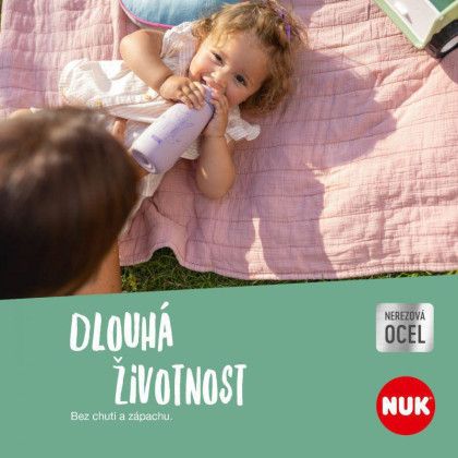 Láhev Mini-Me Sip nerez 300 ml 9m+ Nuk