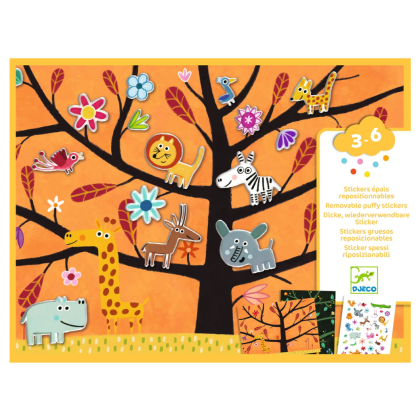 Kreativní sada Zvířátka na honěnou Djeco