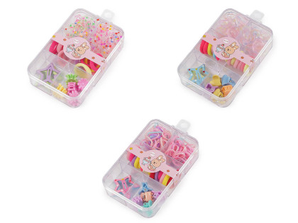 Mini gumičky skřipce a pukačky do vlasů