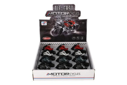 Motorka kov/plast 10 cm na zpětné natažení
