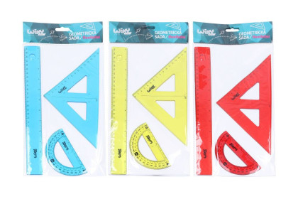 Geometrická sada barevná Flexi