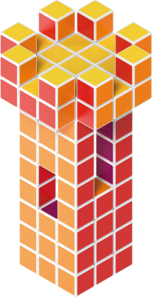 Geomag Magicube Art 64 dílků