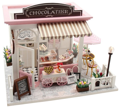 Miniatura domečku Čokoládovna 2Kids Toys