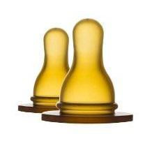 Savička kulatá, úzká 2 ks - kaučuk