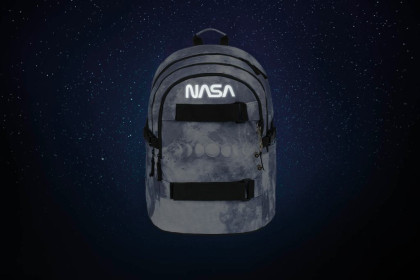 Set 3 Skate NASA Grey: batoh, penál, sáček Baagl