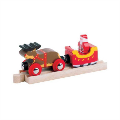 Santovo spřežení + kolej Bigjigs Rail