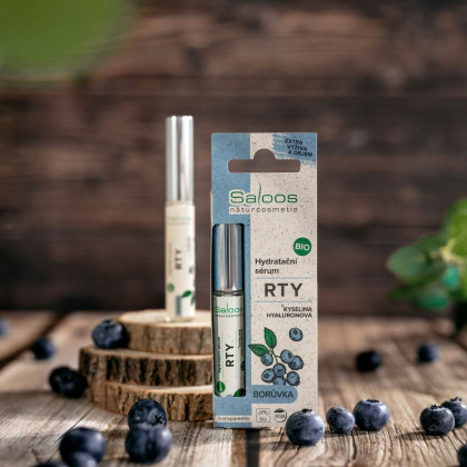 Bio Hydratační sérum na rty Borůvka 7 ml Saloos