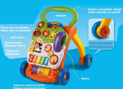 Vtech Chodítko - Uč se a poznávej (česky)