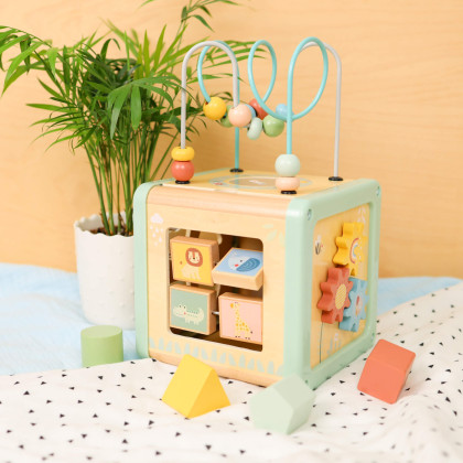 Kostka s aktivitami Louka Pastel