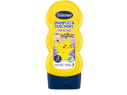 Šampon a sprchový gel 2 v 1 Pokémon, 230 ml Bübchen
