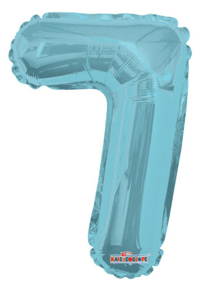 Nafukovací číslice modrá 35 cm