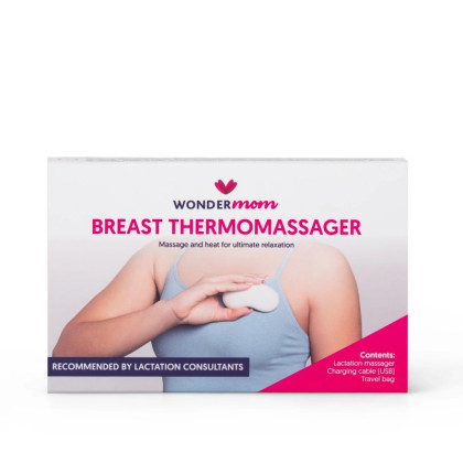 Termomasážní přístroj na stimulaci laktace Wondermom