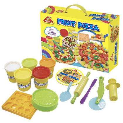 Pizza ovocná - modelína