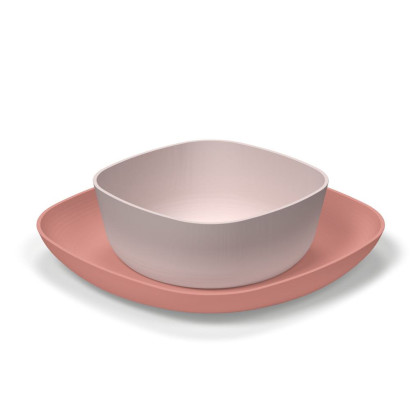 Set jídelní - miska a talíř 12 m+ Chicco