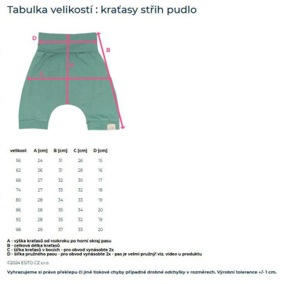 Dětské kraťasy Mořský svět šedé Esito